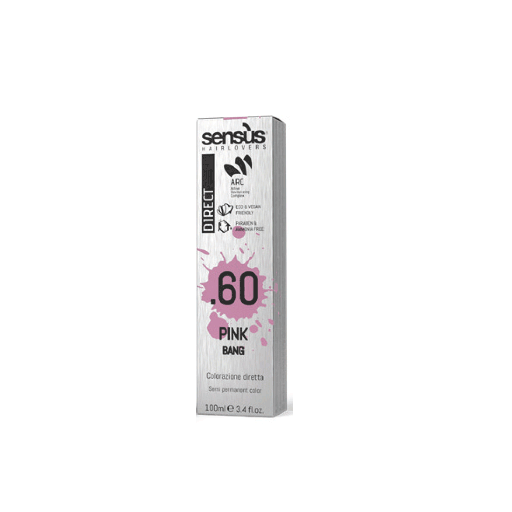 Sens.ùs DIRECT BANG - Přímá Barva 60 PINK 100 ml
