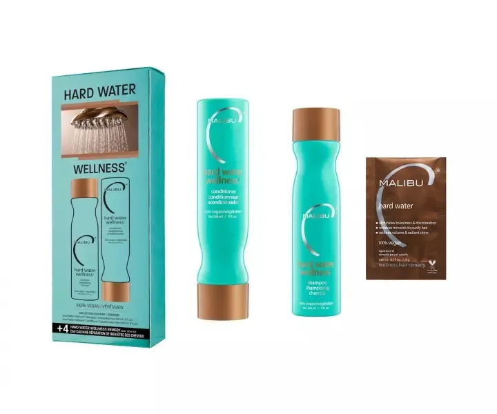 Malibu C Hard Water Welness® Collection - sada péče na vlasy proti tvrdé vodě