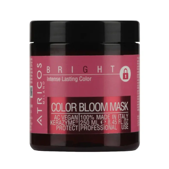  Atricos Bright Color Bloom Mask – Maska na barvené vlasy 250 ml