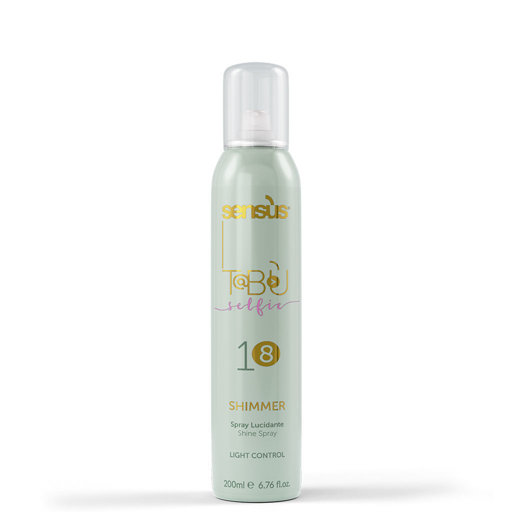 Sens.ùs SHIMMER 18 Lesk na vlasy 200 ml