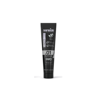 Sens.ùs DIRECT FARD - Barevná maska 01 PLATINOVÁ 200 ml